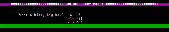 Julian Clary Mode ... In Colour!